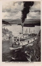 Steamer Ship &quot;Whitehorse&quot; In Five Finger Rapids Vintage Unposted RPPC Postcard - £3.99 GBP