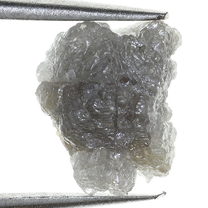 Grey Color 1.46 Ct Loose Natural Rough    Raw Diamond For Ring - $13.74