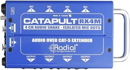 Rx4M 4-Channel Cat 5 Audio Snake From Radial Catapult. - £376.88 GBP