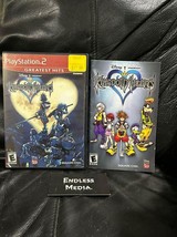 Kingdom Hearts [Greatest Hits] Playstation 2 Box and Manual Video Game Video Ga - £2.25 GBP