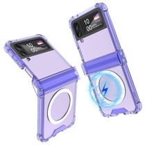 Designed for Galaxy Z Flip 4 Case with Hinge Protection Compatible with Flip 4 Z - £45.45 GBP