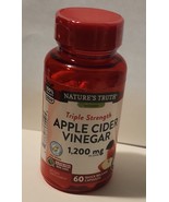 Nature&#39;s Truth 1200mg Apple Cider Vinegar Capsules-60ct.-Exp. 10/24 - £9.87 GBP