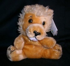 VINTAGE DAKIN 1979 LICORICE LION STUFFED ANIMAL PLUSH RARE TAN BROWN BEA... - £17.19 GBP