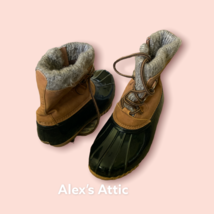 Women&#39;s  Boots lined Classic Brown Tan Size 7 M - $29.70