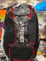 YONEX Stand Backpack Tennis Badminton Sports Racquet Bag Black NWT 79BP003U - $99.90