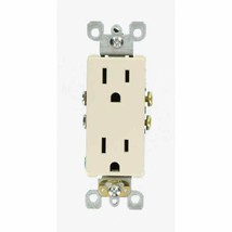 Leviton Decora 15 Amp Residential Grade Self Grounding Duplex Outlet R56... - $36.72 MXN