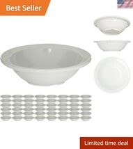 Kingline Reusable Plastic Bowl Fruit Bowl with Rim for Home and Restaura... - $144.03