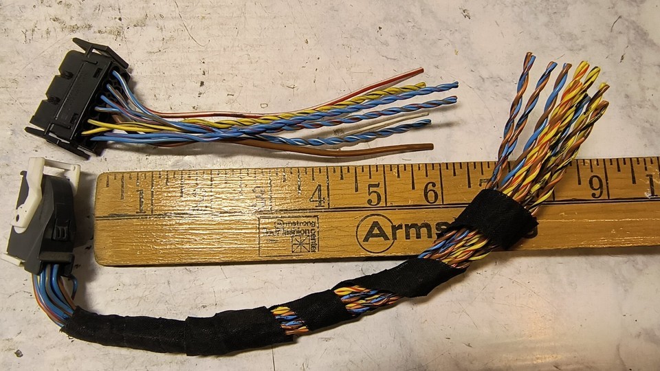 WIRING HARNESS REPAIR CONNECTORS BMW E36 318ti ALPINE Amplifier Amp 6512... - $34.16