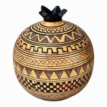 Ceramic Vase in The Form of Pomegranate Ancient Greek Pottery Geometric Period - £47.47 GBP