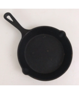 Vintage Unbranded 6.5&quot; Black Cast Iron Skillet - $20.36 CAD