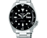 Seiko 5 Sports 42.5 mm Automatic Stainless Steel Black Dial Watch - SRPD... - $189.05