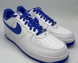 Authenticity Guarantee 
Nike Air Force 1 &#39;07 White Medium Blue 2022 DH75... - $134.95
