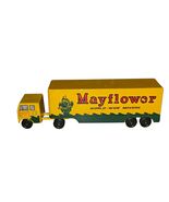 Ralstoy Mayflower Moving Truck  8 1/4” Yellow Tractor Trailer Vintage  - $25.53 CAD