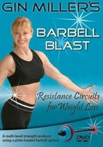 Gin Miller Barbell Blast Weight Workout Dvd Exercise Fitness New Sealed - £11.46 GBP