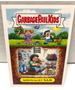 Garbage Pail Kids SURVIVALIST SAM 6a of 9 Card - €4,31 EUR