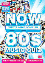 Now That&#39;s What I Call A Music Quiz: The 80s DVD (2007) Cert E Pre-Owned Region  - £13.99 GBP