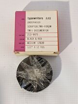 Underwood Scripton Black Red Typewriter Ribbon Royal Electric Standard NEW - $192.51 MXN