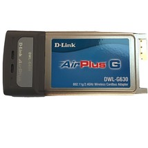 D-Link AirPlus G DWL-G630 Wireless CardBus Adapter - $9.89