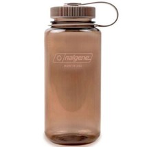 Nalgene Sustain 16oz Wide Mouth Bottle (Mocha) Recycled Reusable Brown - £11.19 GBP