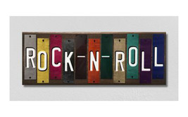 Rock-N-Roll Fun Strips Novelty Wood Sign WS-101 - $57.66