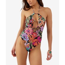 O&#39;Neill Reina Tropical Santa Cruz One-Piece Swimsuit Floral Colorful L - £30.32 GBP
