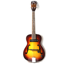 Jazz Ukulele F hole 26&#39;&#39; Mini Acoustic 4 Strings Ukelele With Pickup - £119.96 GBP