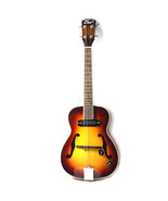 Jazz Ukulele F hole 26&#39;&#39; Mini Acoustic 4 Strings Ukelele With Pickup - £122.50 GBP