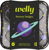 Welly Bandages | Adhesive Flexible Fabric Bravery Badges | Assorted Shapes for M - £16.77 GBP