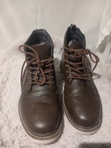 Men&#39;s Your Turn  YT Brown Coloured Boots Size 8 Free Express Shipping - $29.46