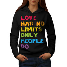 Wellcoda Love Limits People Wisdom Womens Hoodie - £32.89 GBP