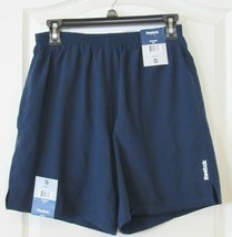 Reebok Pull On  Casual Shorts Navy Men&#39;s Sz S NWT - $17.19