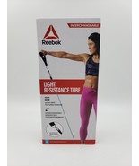 Reebok Light Resistance Tube Ultra-Grip, Textured Handles Interchangeabl... - £12.68 GBP