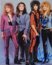 Dokken Band Signed Photo X4 - Don Dokken, George Lynch, Jeff Pilson, Mick Brown - £151.07 GBP