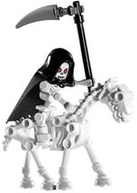 LEGO Skeleton Reaper with Skeleton Horse (Loose) Castle Mini Figure - £37.74 GBP
