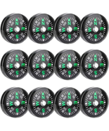 50 Pieces Mini Compass Small Button for Kids 20Mm Bulk Hiking Liquid Fil... - £9.02 GBP