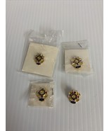 VFW Veterans of Foreign Wars Set Of 4 Anniversary Pins 5 10 15 20 year KG - £23.35 GBP