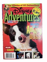 Vintage Disney Kids Magazines Adventures 1997 Amazing Dogs 101 Dalmatians Kid - £3.94 GBP