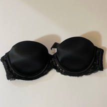 Victoria&#39;s Secret Pink 2011 Black Bling Multi Way Push Up Bra - 34A - £35.37 GBP