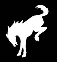 Bronco Horse Iron On Heat transfer Vinyl HTV Decal 4&quot; 6&quot; 8&quot; 10&quot; 12&quot; Ford Multipl - £7.18 GBP+