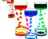 Liquid Motion Bubbler Timer For Adults 3 Pack Colorful Hourglass Timer, ... - $29.99