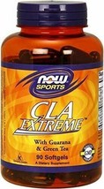 NEW NOW Sports CLA Extreme L-Carnitine Green Tea Supplement 90 Softgels - £19.17 GBP