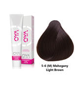 OYA Permanent Hair Color - 5-6 (M) Mahogany Light Brown - $502.86 MXN
