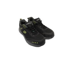 Skechers Men&#39;s Steel Toe Steel Plate Work Shoes 99993001 Black/Green Siz... - £53.02 GBP