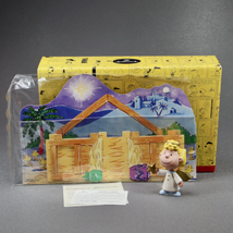 Hallmark 2001 Peanuts Gallery Nativity A Perfect Angel Sally Figurine Ma... - $44.95