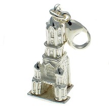 Sterling 925 Silver Tom Tower, Christchurch University, Oxford England Clip On C - £28.20 GBP