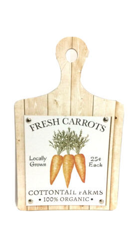 Primary image for Fresh Carrots - Decorative Cutting Board. ShipN2Hours