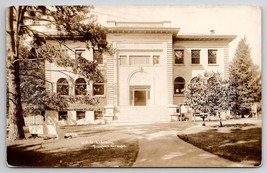 University Of Oregon Eugene Library Building RPPC 1923 Postcard V25 - £11.18 GBP