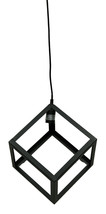 Box Oil Rubbed Bronze Finish Tilted Cube Pendant Lamp - £23.05 GBP