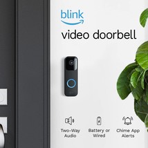 Blink Video Doorbell | Alexa Enabled, Wired Or Wire-Free, Two-Way, And B... - £62.46 GBP