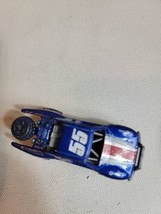 2000s Diecast Toy Car VTG Mattel Hot Wheels Daredevils Truck Blue #55 - £6.88 GBP